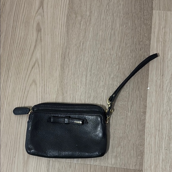 Coach Leather Wristlet - Picture 1 of 3